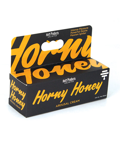 Horny Honey Stimulating Arousal Cream-1 oz - Wicked Sensations