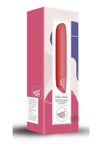SugarBoo Cool Coral Rechargeable Vibrator