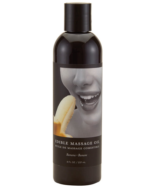Earthly Body Edible Massage Oil-8 oz - Wicked Sensations