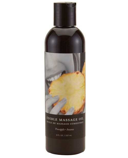 Earthly Body Edible Massage Oil-8 oz - Wicked Sensations