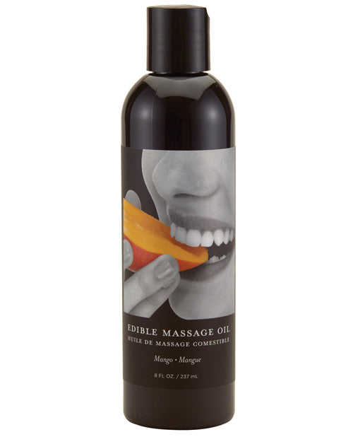 Earthly Body Edible Massage Oil-8 oz - Wicked Sensations