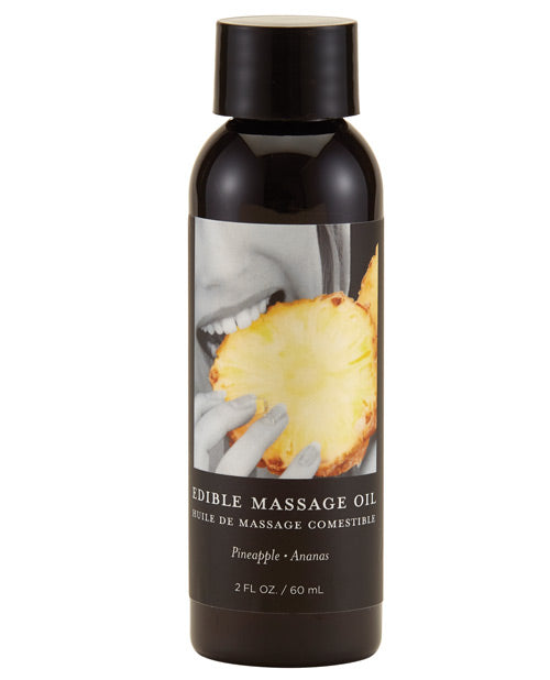 Earthly Body Edible Massage Oil-2 oz - Wicked Sensations