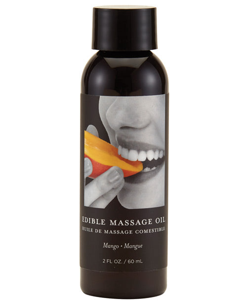 Earthly Body Edible Massage Oil-2 oz - Wicked Sensations