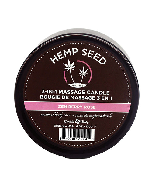 Earthly Body 3 in 1 Suntouched Massage Candle-6 oz
