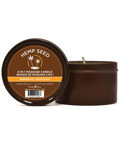 3 in 1 Suntouched Massage Candle-6 oz - Wicked Sensations