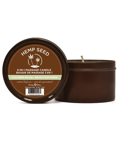 3 in 1 Suntouched Massage Candle-6 oz - Wicked Sensations