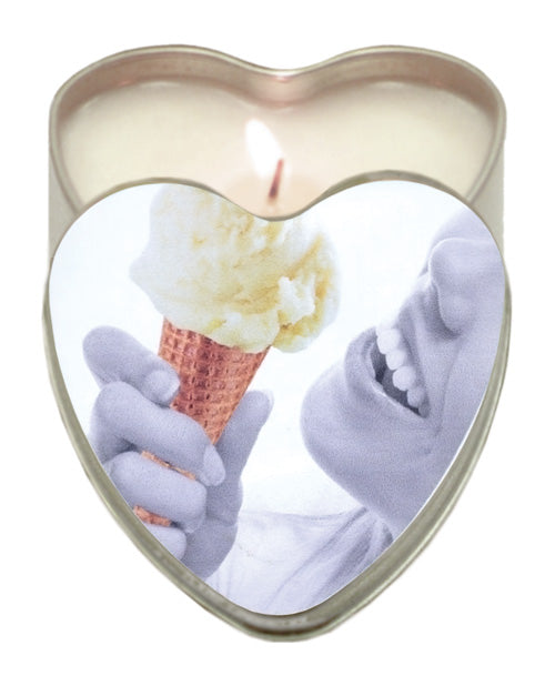 Edible Heart Candle - Wicked Sensations