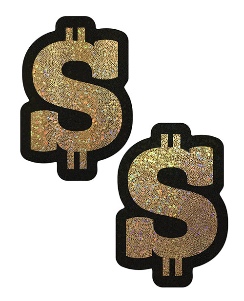 Glitter Dollar Sign Pasties - Wicked Sensations