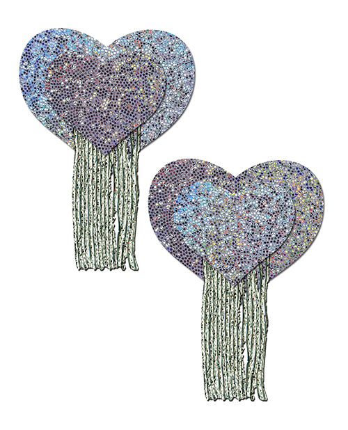 Pastease Tassel Glitter Heart Pasties