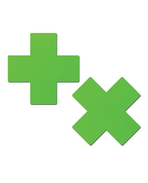 Pastease Basic Plus X Black Light Reactive Pasties