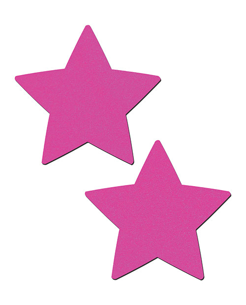 Pastease Basic Star Black Light Reactive Pasties