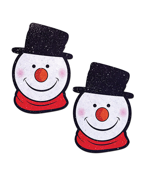 Pastease Snowman Nipple Pasties
