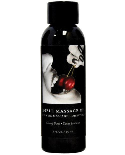 Earthly Body Edible Massage Oil-2 oz - Wicked Sensations