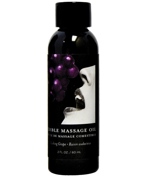 Earthly Body Edible Massage Oil-2 oz - Wicked Sensations