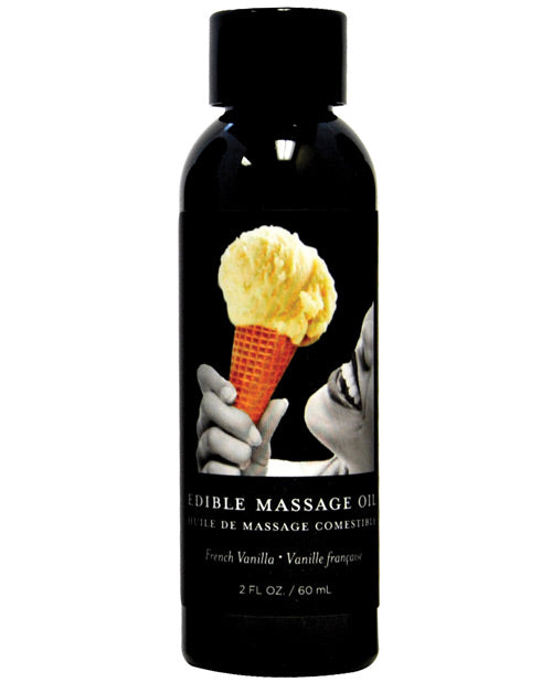 Earthly Body Edible Massage Oil-2 oz - Wicked Sensations