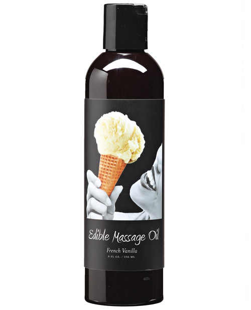 Earthly Body Edible Massage Oil-8 oz - Wicked Sensations
