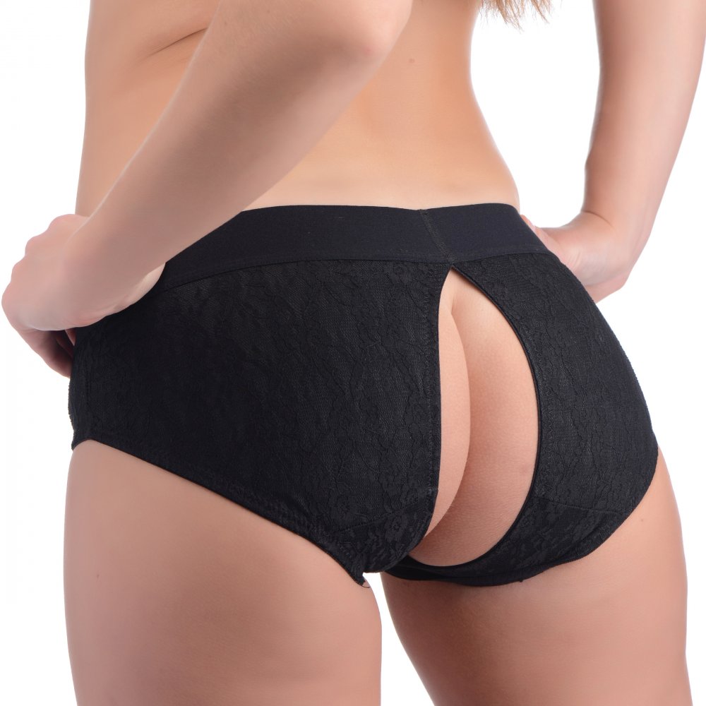 Strap U Lace Envy Crotchless Panty Harness