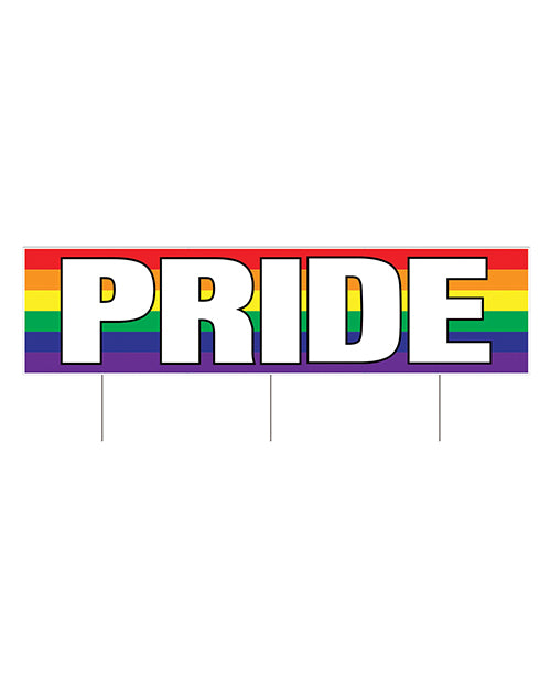 Pride Plastic Jumbo Yard Sign