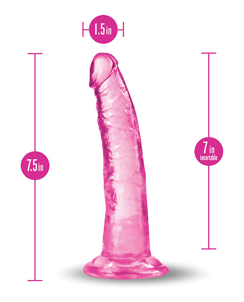 B Yours Plus 7.5 Inch Lust n' Thrust Dildo