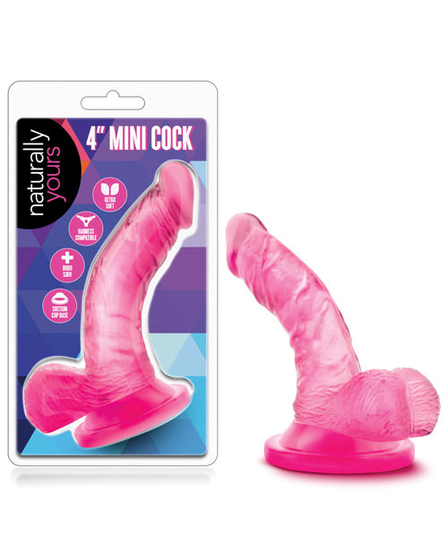 Naturally Yours 4 Inch Mini Cock - Wicked Sensations