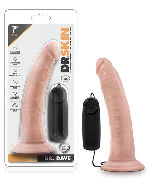 Dr. Skin Dr. Dave 7 Inch Cock With Suction Cup