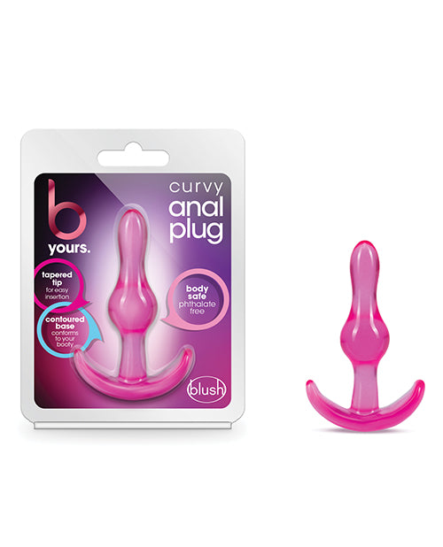 B Yours Curvy Anal Plug - Wicked Sensations
