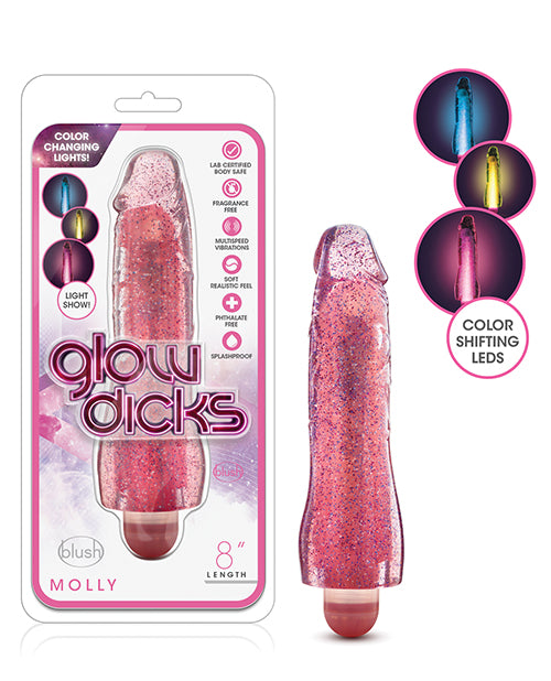 Glow Dicks Glitter Vibrator Molly