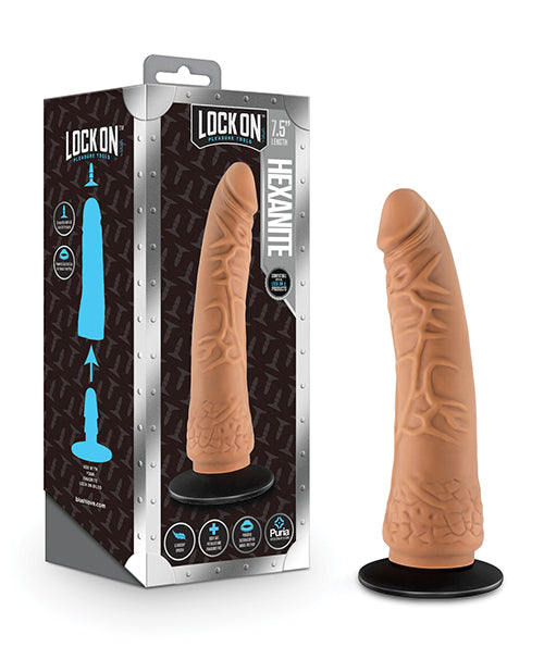 Lock On 7.5 Inch Hexanite With Suction Cup Adapter