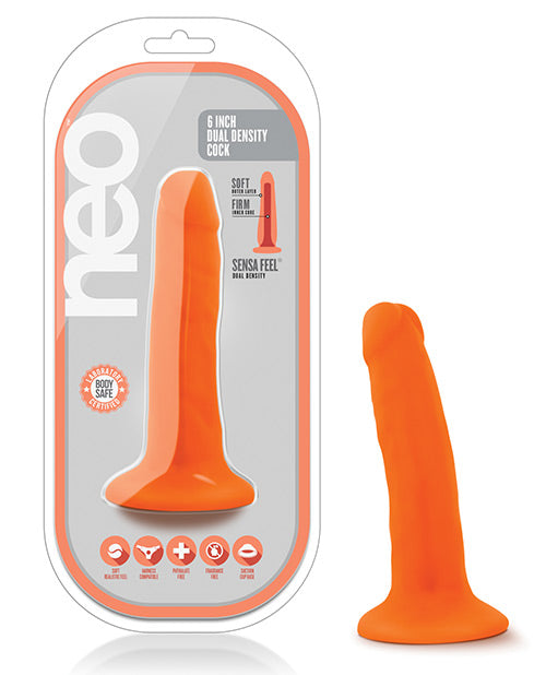 Neo Dual Density 6 Inch Cock