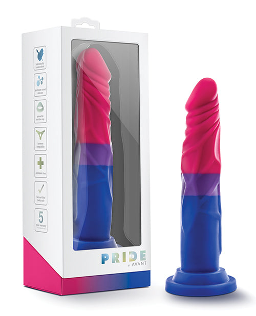 Avant P8 Bisexual Pride Dildo - Wicked Sensations