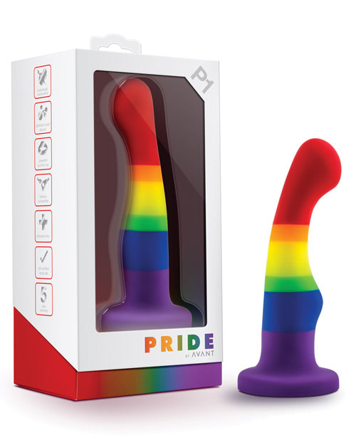 Avant P1 Gay Pride Dildo - Wicked Sensations