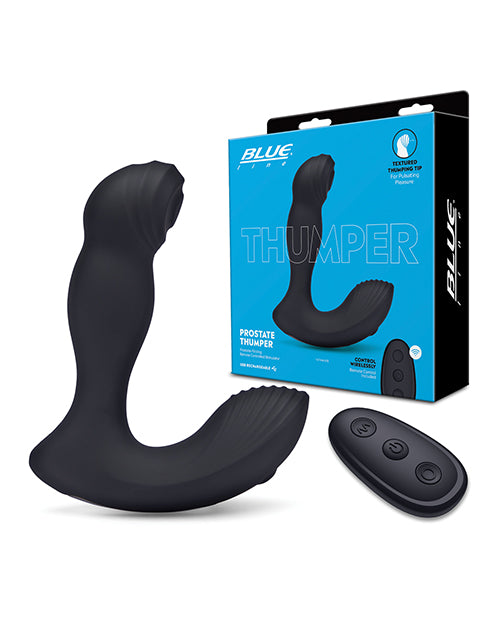 Blue Line Vibrating Prostate Thumper With Remote