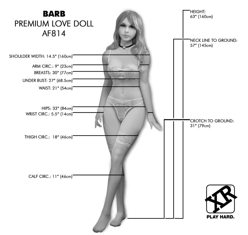 Barb Premium Love Doll - Wicked Sensations
