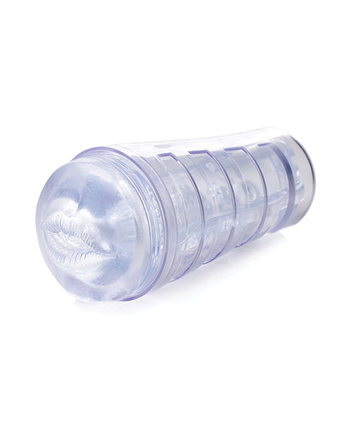 Mistress Courtney Diamond Deluxe Clear Mouth Stroker