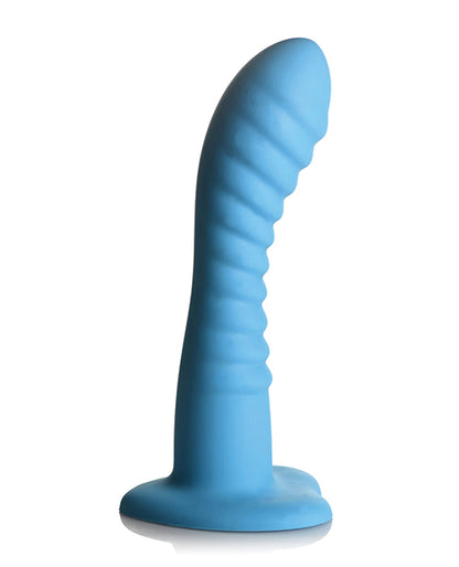 Simply Sweet 7 Inch Ribbed Silicone Dildo