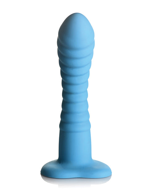 Simply Sweet 7 Inch Ribbed Silicone Dildo