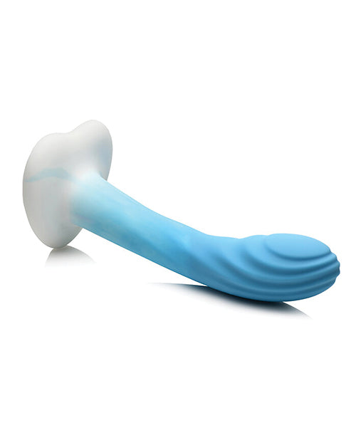 Simply Sweet 7 Inch Rippled Silicone Dildo