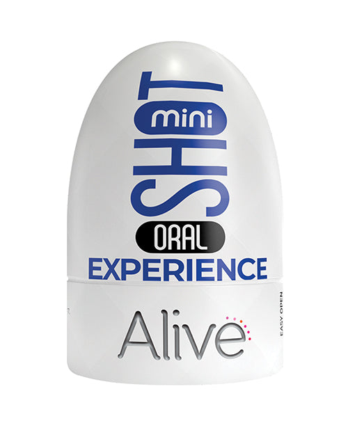 Alive Experience Mini Shot Masturbator-Oral