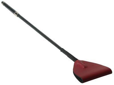 Red Leather Riding Crop - Wicked Sensations
