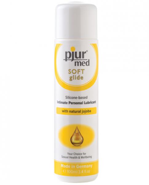 Pjur Med Soft Glide Silicone Lubricant-3.4 oz - Wicked Sensations