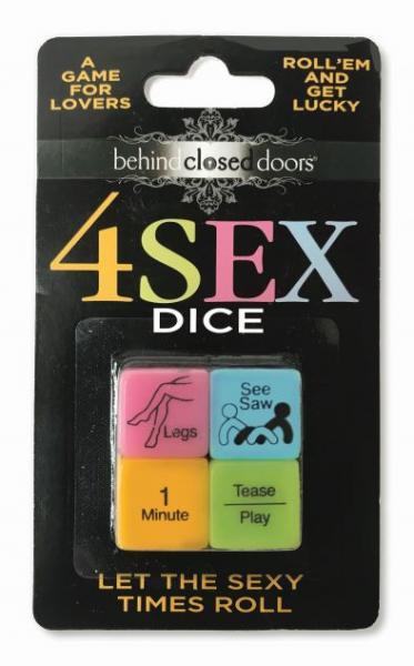 Behind Closed Doors 4 Sex Dice Game - Wicked Sensations