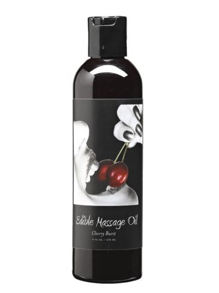 Earthly Body Edible Massage Oil-8 oz - Wicked Sensations