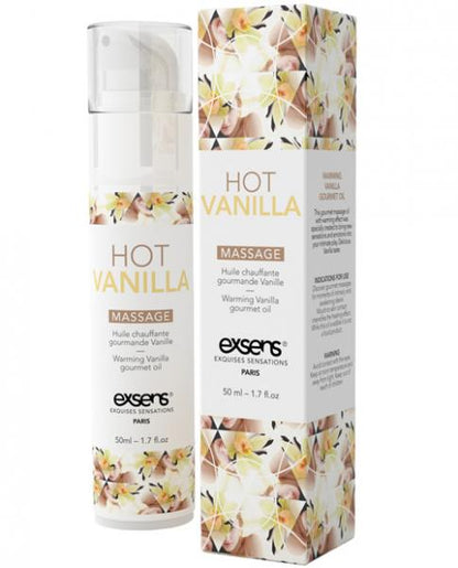 1.7 oz Exsens of Paris Massage Oil - Wicked Sensations