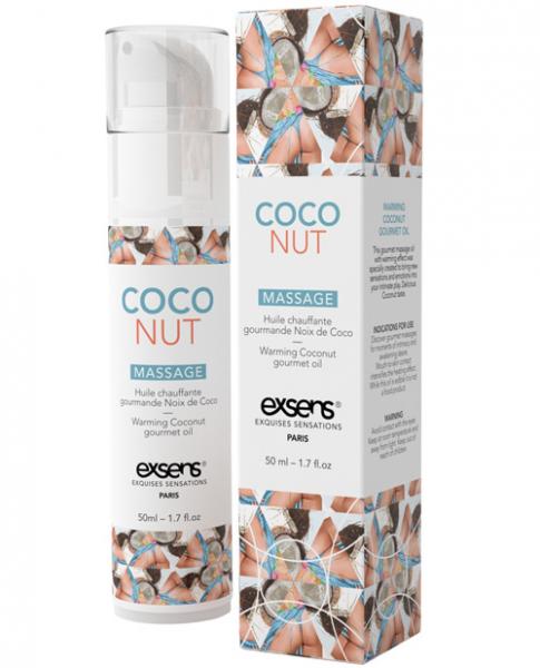 1.7 oz Exsens of Paris Massage Oil - Wicked Sensations