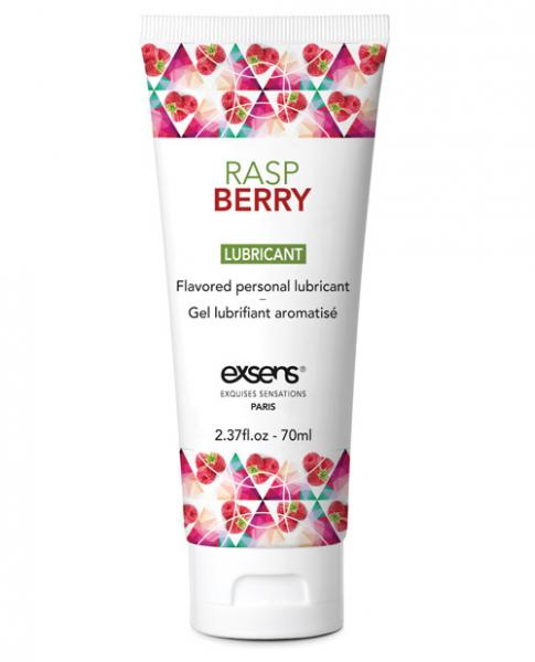 Exsens Raspberry Flavored Personal Lubricant-2.3 oz - Wicked Sensations