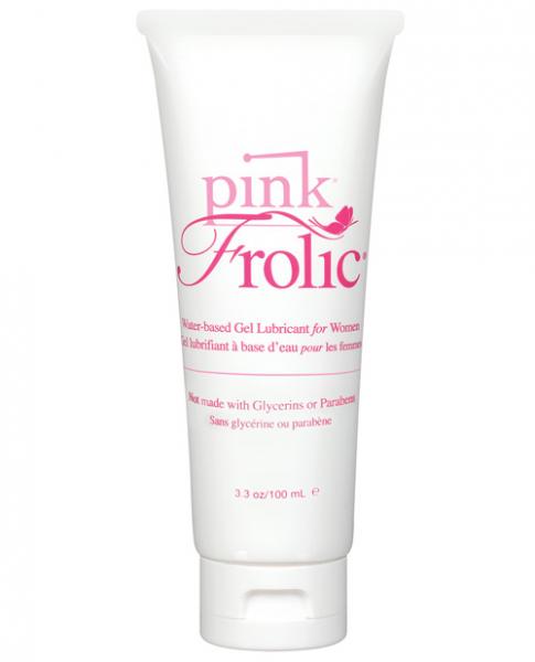 Pink Frolic Gel Lubricant For Women-3.3 oz - Wicked Sensations