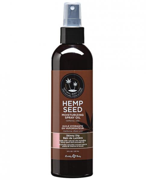 Earthly Body Hemp Seed Moisturizing Spray-8 oz - Wicked Sensations
