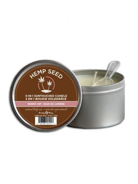 3 in 1 Suntouched Massage Candle-6 oz - Wicked Sensations