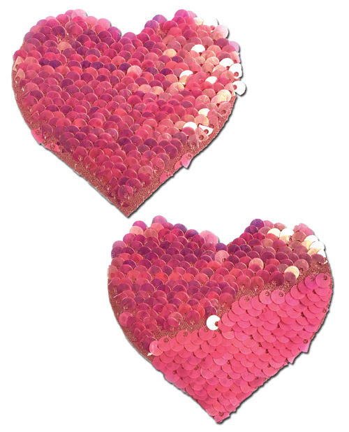 Color Changing Flip Sequins-Hearts - Wicked Sensations
