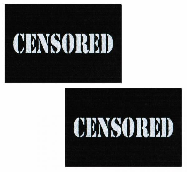 Censored Pasties - Wicked Sensations